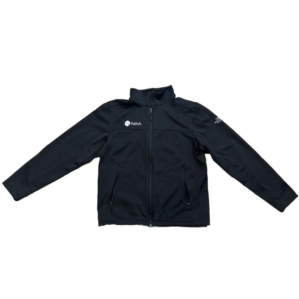 North Face Path AI Men's Windwall Black Zip Up Medium